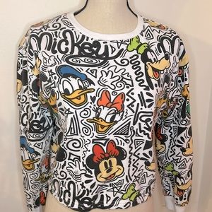 MICKY MOUSE CHARACTERS SWEATER